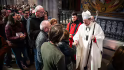 Das Pontifikalamt an Ostersonntag im Kölner Dom. / © Nicolas Ottersbach  (DR)