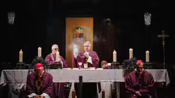 Bischof Peter Kohlgraf bei der Eröffnung der Adveniat-Weihnachtsaktion 2025 / © Nicolas Ottersbach (DR)