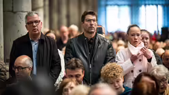 Pontifikalamt an Pfingstsonntag im Kölner Dom / © Nicolas Ottersbach (DR)