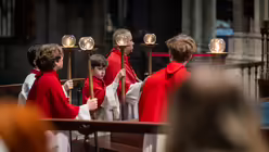 Pontifikalamt an Pfingstsonntag im Kölner Dom / © Nicolas Ottersbach (DR)