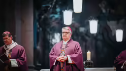 Eindr&uuml;cke der Feier der Bischofsweihe von Pater Joshy Pottackal O.Carm. am vierten Fastensonntag, dem 15. M&auml;rz 2026, im Mainzer Dom mit Bischof Peter Kohlgraf. / &copy; Nicolas Ottersbach (DR)