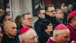 Bodo Ramelow im Requiem f&uuml;r Altbischof Joachim Wanke / &copy; Nicolas Ottersbach (DR)