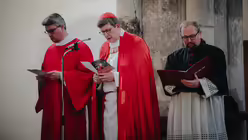 Pontifikalamt mit Kardinal Woelki an Palmsonntag im K&ouml;lner Dom / &copy; Nicolas Ottersbach (DR)