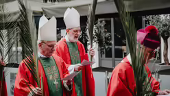 Pontifikalamt mit Kardinal Woelki an Palmsonntag im K&ouml;lner Dom / &copy; Nicolas Ottersbach (DR)