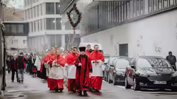 Pontifikalamt mit Kardinal Woelki an Palmsonntag im K&ouml;lner Dom / &copy; Nicolas Ottersbach (DR)