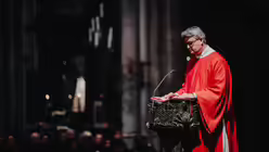 Pontifikalamt mit Kardinal Woelki an Palmsonntag im K&ouml;lner Dom / &copy; Nicolas Ottersbach (DR)