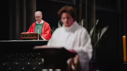 Pontifikalamt mit Kardinal Woelki an Palmsonntag im K&ouml;lner Dom / &copy; Nicolas Ottersbach (DR)