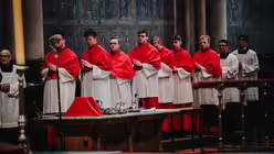 Pontifikalamt mit Kardinal Woelki an Palmsonntag im K&ouml;lner Dom / &copy; Nicolas Ottersbach (DR)