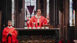 Pontifikalamt mit Kardinal Woelki an Palmsonntag im K&ouml;lner Dom / &copy; Nicolas Ottersbach (DR)