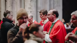 Pontifikalamt mit Kardinal Woelki an Palmsonntag im K&ouml;lner Dom / &copy; Nicolas Ottersbach (DR)
