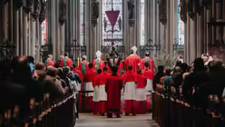 Pontifikalamt mit Kardinal Woelki an Palmsonntag im K&ouml;lner Dom / &copy; Nicolas Ottersbach (DR)