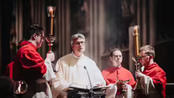Feier vom Letzten Abendmahl im K&ouml;lner Dom / &copy; Nicolas Ottersbach (DR)