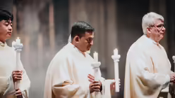 Feier vom Letzten Abendmahl im K&ouml;lner Dom / &copy; Nicolas Ottersbach (DR)