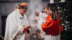 Pontifikalamt am ersten Weihnachtstag 2025 mit Kardinal Woelki. / &copy; Nicolas Ottersbach (DR)