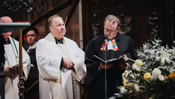 &Ouml;kumenischer Gottesdienst zur Er&ouml;ffnung der Karnevalssession 2026 / &copy; Nicolas Ottersbach (DR)