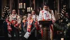 &Ouml;kumenischer Gottesdienst zur Er&ouml;ffnung der Karnevalssession 2026 / &copy; Nicolas Ottersbach (DR)