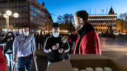 Feier der Osternacht im K&ouml;lner Dom  / &copy; Nicolas Ottersbach  (DR)