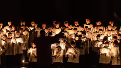 Feier der Osternacht im K&ouml;lner Dom  / &copy; Nicolas Ottersbach  (DR)
