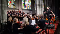 Pontifikalamt im Kölner Dom am Ostermontag / © Nicolas Ottersbach (DR)