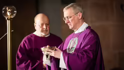 Der Gottesdienst am zweiten Tag der Frühjahrs-Vollversammlung der Deutschen Bischofskonferenz aus dem Kloster Steinfeld unter der Leitung von Erzbischof Dr. Stefan Heße, Erzbischof von Hamburg. 