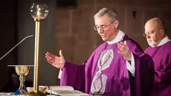 Der Gottesdienst am zweiten Tag der Frühjahrs-Vollversammlung der Deutschen Bischofskonferenz aus dem Kloster Steinfeld unter der Leitung von Erzbischof Dr. Stefan Heße, Erzbischof von Hamburg. 