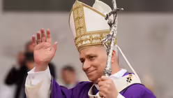 Papst Leo XIV. im Libanon / © Lola Gomez/CNS photo/KNA (KNA)