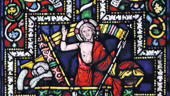 Seit 1260 können Besucher des Doms diese Darstellung der Auferstehung bewundern. Sie befindet sich im Älteren Bibelfenster in der Achskapelle der Kathedrale. / © Robert Boecker (privat)