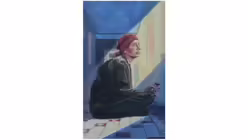 Warten ist für die Künstlerin Hannah Greis ein intensives Erlebnis, das auch Ruhe schaffen kann im hektischen Alltag. Bildtitel: warten in porz II / © Hannah Greis