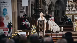 Bischof Rudolf Voderholzer bei der Eröffnung der Diaspora-Aktion des Bonifatiuswerks im Regensburger Dom / © Nicolas Ottersbach (DR)