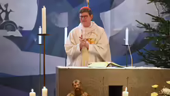 Der Erzbischof von Köln, Rainer Kardinal Woelki, feiert am 12. Januar den Eröffnungsgottesdienst der Antonius-Oktav 2025 in Bergisch-Gladbach Herkenrath. / © Beatrice Tomasetti (DR)