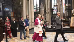 Wenn et Bedde sich lohne däät - So lautete die Überschrift zum ökumenischen Gottesdienst. / © Beatrice Tomasetti (DR)