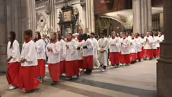 Bilder vom Internationalen Pilgergottesdienst mit den muttersprachlichen Gemeinden. / © Beatrice Tomasetti (DR)