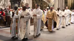 Bilder vom Internationalen Pilgergottesdienst mit den muttersprachlichen Gemeinden. / © Beatrice Tomasetti (DR)