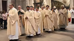 Bilder vom Internationalen Pilgergottesdienst mit den muttersprachlichen Gemeinden. / © Beatrice Tomasetti (DR)