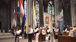 Bilder vom Internationalen Pilgergottesdienst mit den muttersprachlichen Gemeinden. / © Beatrice Tomasetti (DR)