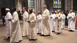 Bilder vom Internationalen Pilgergottesdienst mit den muttersprachlichen Gemeinden. / © Beatrice Tomasetti (DR)