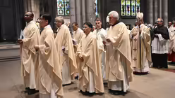 Bilder vom Internationalen Pilgergottesdienst mit den muttersprachlichen Gemeinden. / © Beatrice Tomasetti (DR)