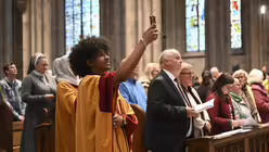 Bilder vom Internationalen Pilgergottesdienst mit den muttersprachlichen Gemeinden. / © Beatrice Tomasetti (DR)