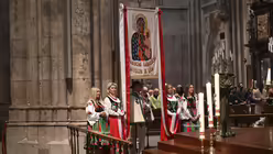 Bilder vom Internationalen Pilgergottesdienst mit den muttersprachlichen Gemeinden. / © Beatrice Tomasetti (DR)