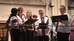 Bilder vom Internationalen Pilgergottesdienst mit den muttersprachlichen Gemeinden. / © Beatrice Tomasetti (DR)