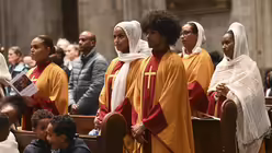 Bilder vom Internationalen Pilgergottesdienst mit den muttersprachlichen Gemeinden. / © Beatrice Tomasetti (DR)