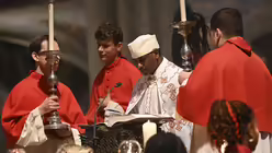 Bilder vom Internationalen Pilgergottesdienst mit den muttersprachlichen Gemeinden. / © Beatrice Tomasetti (DR)