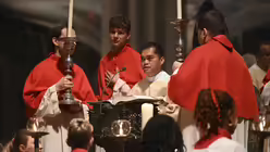 Bilder vom Internationalen Pilgergottesdienst mit den muttersprachlichen Gemeinden. / © Beatrice Tomasetti (DR)