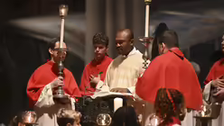 Bilder vom Internationalen Pilgergottesdienst mit den muttersprachlichen Gemeinden. / © Beatrice Tomasetti (DR)