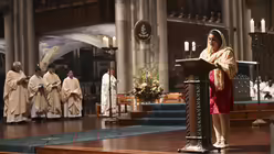 Bilder vom Internationalen Pilgergottesdienst mit den muttersprachlichen Gemeinden. / © Beatrice Tomasetti (DR)