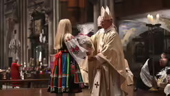 Bilder vom Internationalen Pilgergottesdienst mit den muttersprachlichen Gemeinden. / © Beatrice Tomasetti (DR)