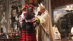 Bilder vom Internationalen Pilgergottesdienst mit den muttersprachlichen Gemeinden. / © Beatrice Tomasetti (DR)