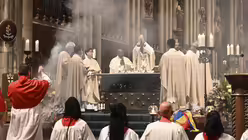 Bilder vom Internationalen Pilgergottesdienst mit den muttersprachlichen Gemeinden. / © Beatrice Tomasetti (DR)