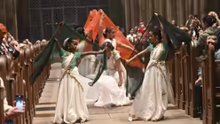 Bilder vom Internationalen Pilgergottesdienst mit den muttersprachlichen Gemeinden. / © Beatrice Tomasetti (DR)