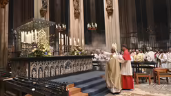 Bilder vom Internationalen Pilgergottesdienst mit den muttersprachlichen Gemeinden. / © Beatrice Tomasetti (DR)